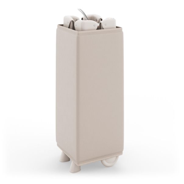 KINDERKRAFT prenosivi krevetac 2u1 leody up beige sa dodacima - EP3080306