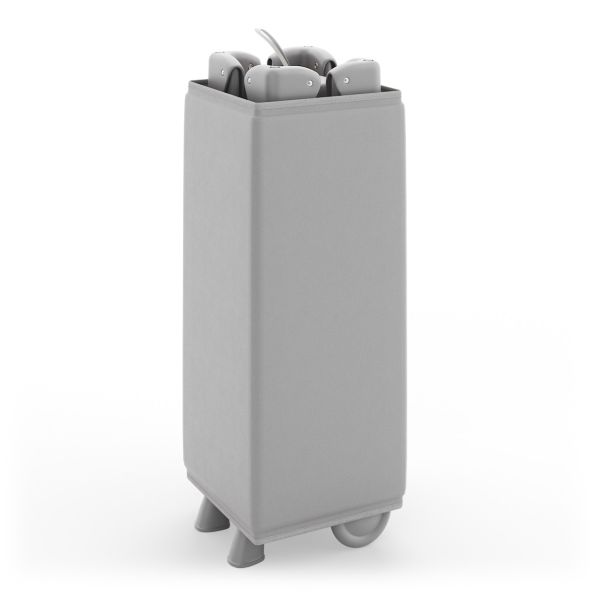 KINDERKRAFT prenosivi krevetac 2u1 leody up grey - EP2916622