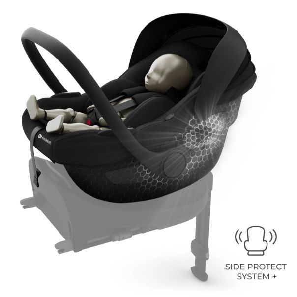 KINDERKRAFT Set auto sedišta i-Lite i-Fix Endura Safe sa isofix bazom, crna - KCENSA00BLK3000