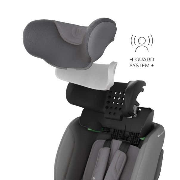KINDERKRAFT Set auto sedišta i-Lite i-Fix Endura Safe sa isofix bazom, siva - KCENSA00GRY3000