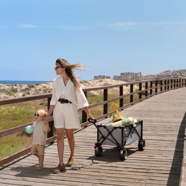 KINDERKRAFT sklopiva kolica za putovanja rollster night blue - EP2742401