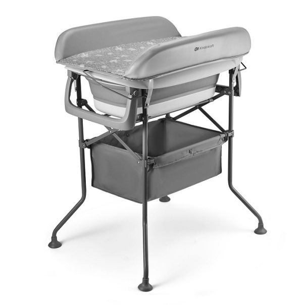 KINDERKRAFT Višenamenski stalak za bebe Bubbly, siva - KABUBB00GRY0000
