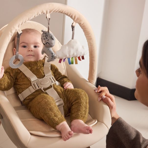 KINDERKRAFT stolica za hranjenje 2u1 fini up grey - EP2916631