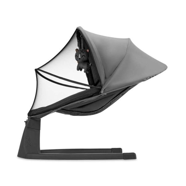 KINDERKRAFT Ležaljka Lumi 2, siva - KBLUMI02DGR0000