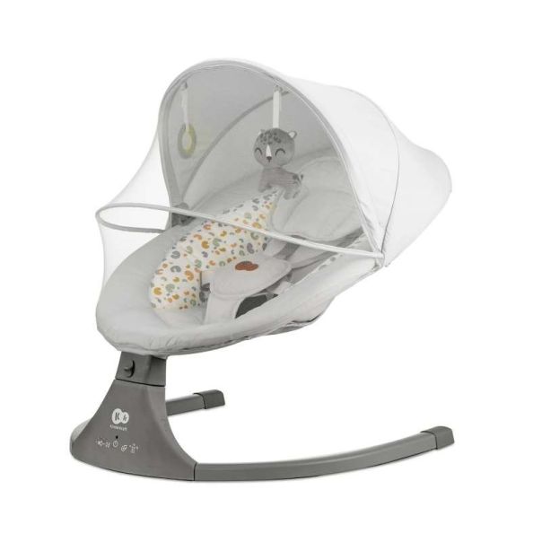 KINDERKRAFT Ljuljaška za bebe Lumi 2, siva - KBLUMI02LGR0000