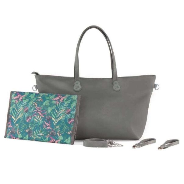 KINDERKRAFT Torba za mame Treasurebag, tamno siva - KATREAMBDGR0000