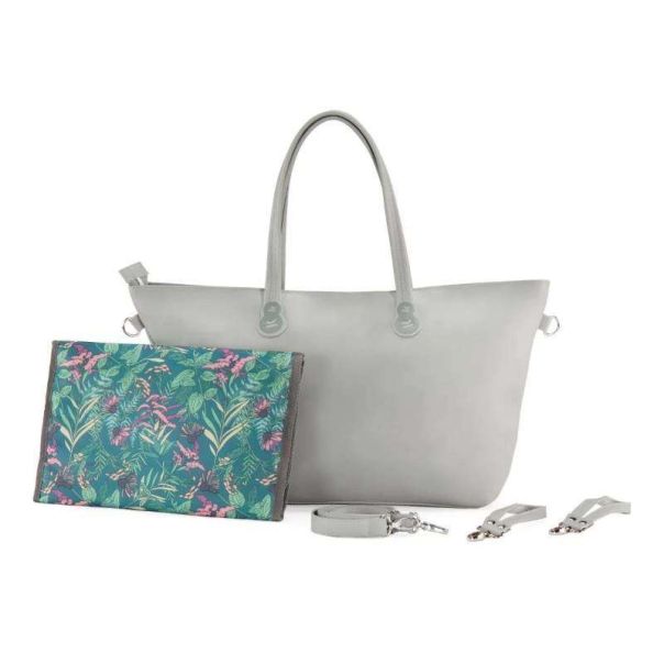 KINDERKRAFT Torba za mame Treasurebag, svetlo siva - KATREAMBLGR0000