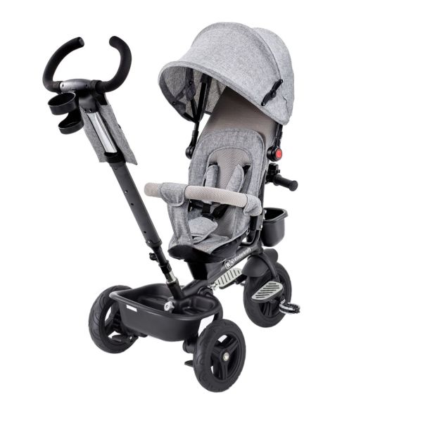 KINDERKRAFT tricikl aveo 2u1 light grey - EP2871333