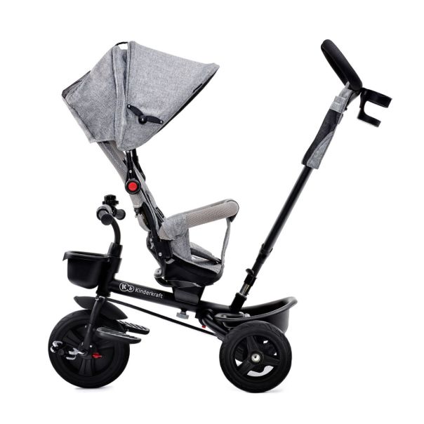 KINDERKRAFT tricikl aveo 2u1 light grey - EP2871333