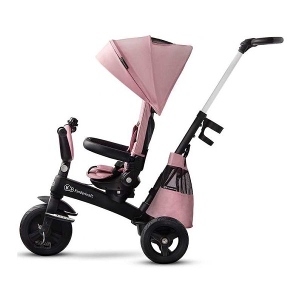 KINDERKRAFT Tricikl Easy twist 2u1, pink - KKRETWIPNK0000