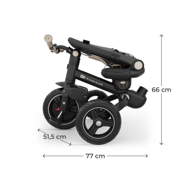 KINDERKRAFT tricikl spinstep 2 plus beige - EP3080342