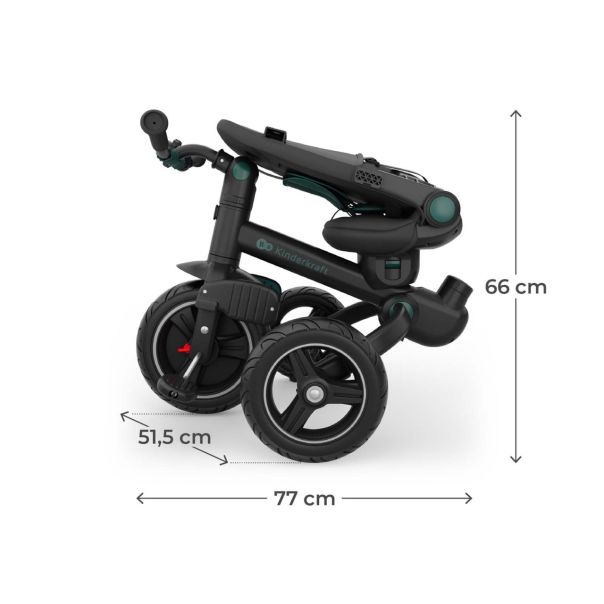 KINDERKRAFT tricikl spinstep 2 plus green - EP3080345
