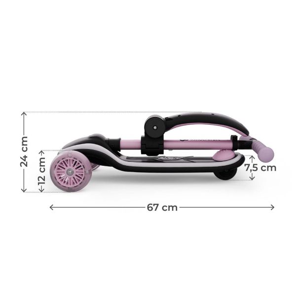 KINDERKRAFT trotinet raket up pink - EP3080339
