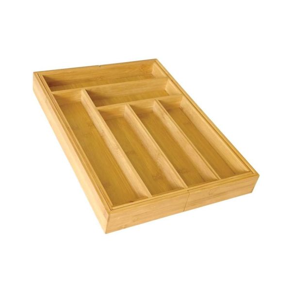 KINGHOFF Umetak za escajg bambus podesivi za fioku 52x43 cm - KH1501