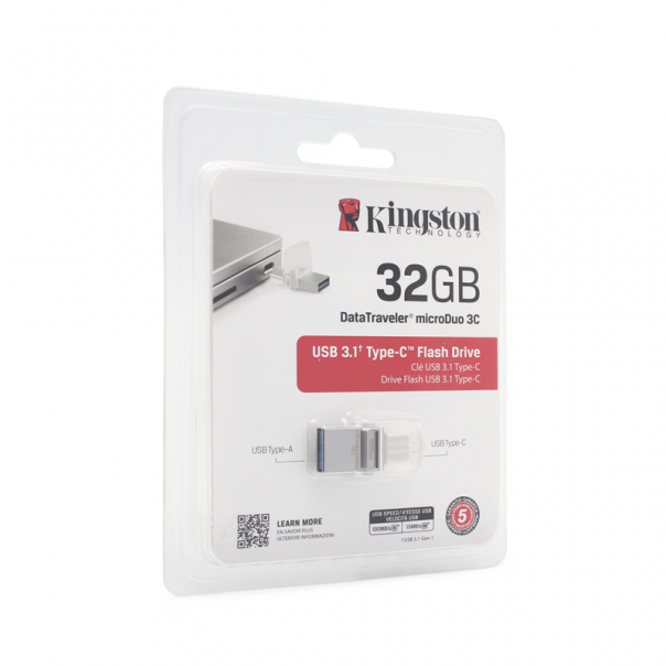 Kingston Data Traveler DTDUO3C USB Type C memorija 32GB 3.1 - 67731-1