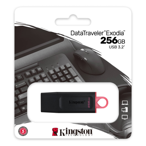 Kingston Data Traveler Exodia Onyx DTXM USB flash memorija 256GB 3.2 crna - 216184
