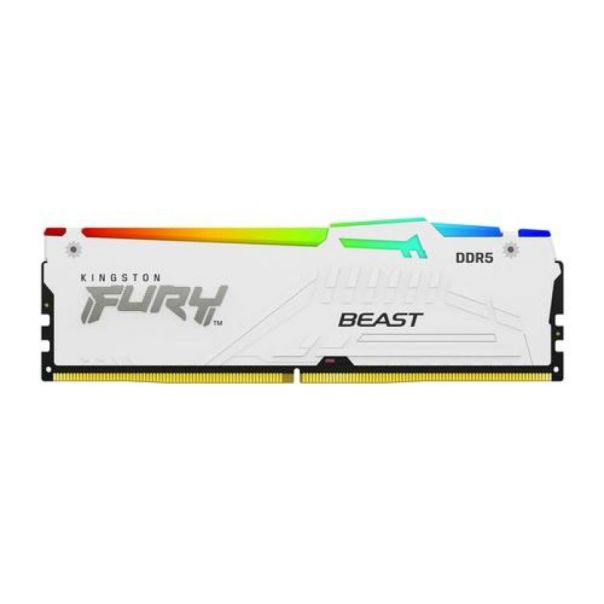 KINGSTON Ram memorija DDR5 64GB (2x32GB) 5600MHz DIMM Fury Beast White CL40 - 162076