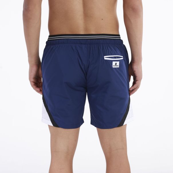 KARL LAGERFELD Sorc Swim Shorts M - KL20MBM05NAVY