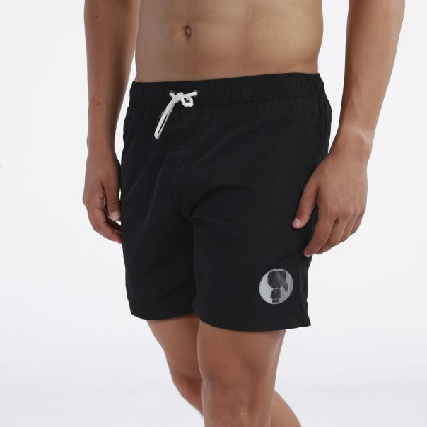 KARL LAGERFELD Sorc Swim Shorts M - KL20MBM07BLACK