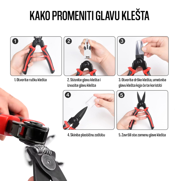 Klesta kombinovana 5 u 1 - 209748