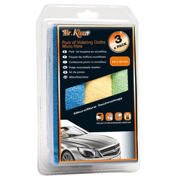 SUMEX Mikrofiber krpa 3kom - KLIN306