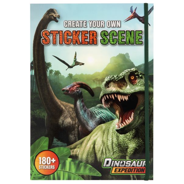 GRAFIX Knjiga sa stikerima – Dinosaurusi - 52332