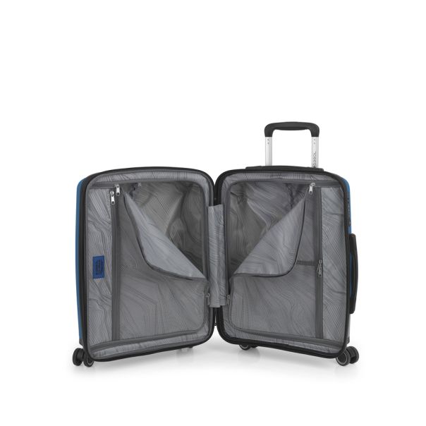 GABOL Kabinski kofer - proširivi 38x55x23/26cm  42.1 /47.6L Shinyuu, plava - 16KG124322E