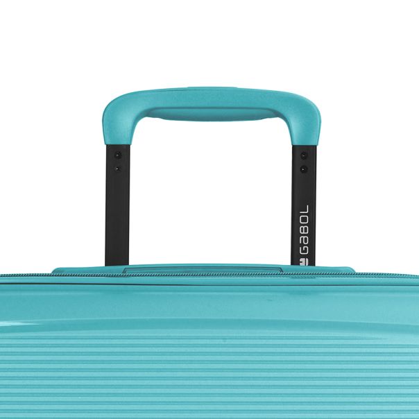 GABOL Kabinski kofer - proširivi 39x54x22/25cm 38/43.2L Steady, tirkizna - 16KG125522W