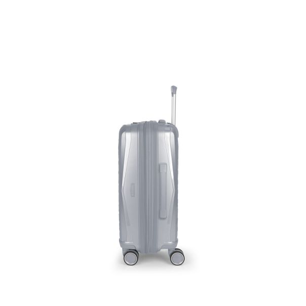 GABOL Kabinski kofer - proširivi 40x54x22/25cm 42.1/47.9L Queens, srebrna - 16KG125022S