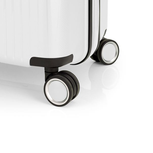 GABOL Kofer - proširivi 51x75x31/34cm 109/119.6L Brooklyn, bela - 16KG123947A