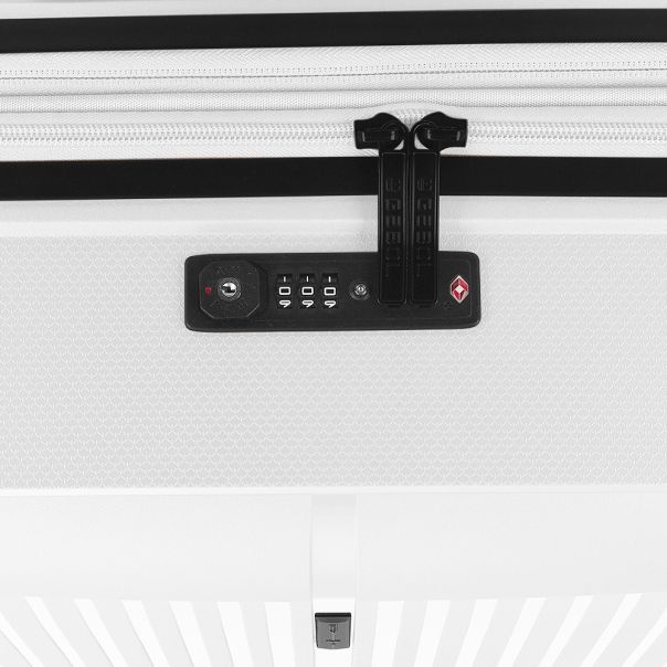 GABOL Kofer - proširivi 51x75x31/34cm 109/119.6L Brooklyn, bela - 16KG123947A