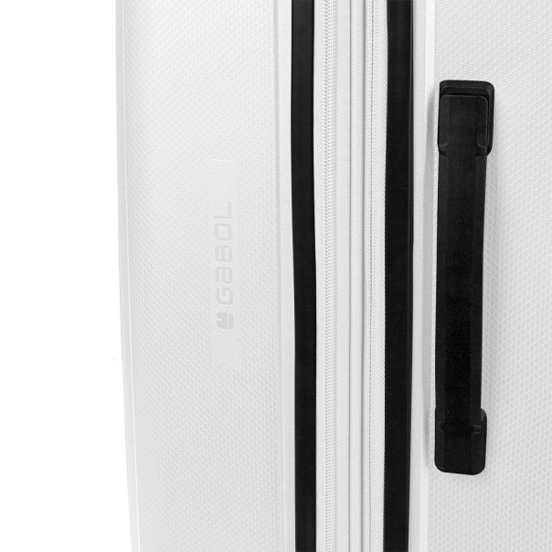 GABOL Kofer - proširivi 51x75x31/34cm 109/119.6L Brooklyn, bela - 16KG123947A