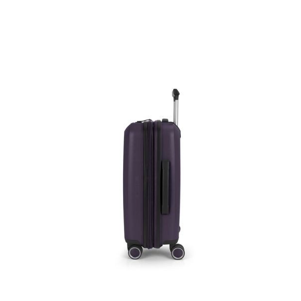 GABOL Kabinski kofer - proširivi 40x55x20/25cm 41.7/47.4L Brooklyn, metalik ljubičasta - 16KG123922L