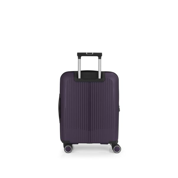 GABOL Kabinski kofer - proširivi 40x55x20/25cm 41.7/47.4L Brooklyn, metalik ljubičasta - 16KG123922L
