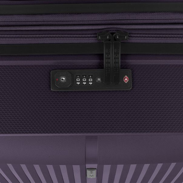 GABOL Kofer - proširivi 51x75x31/34cm 109/119.6L Brooklyn, metalik ljubičasta - 16KG123947L