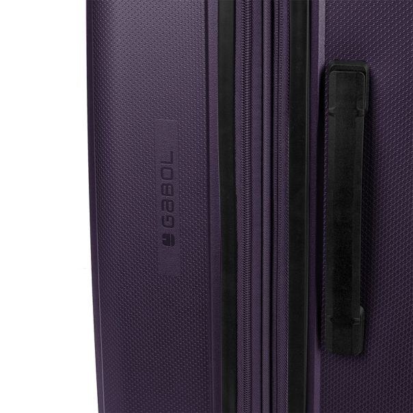 GABOL Kofer - proširivi 51x75x31/34cm 109/119.6L Brooklyn, metalik ljubičasta - 16KG123947L