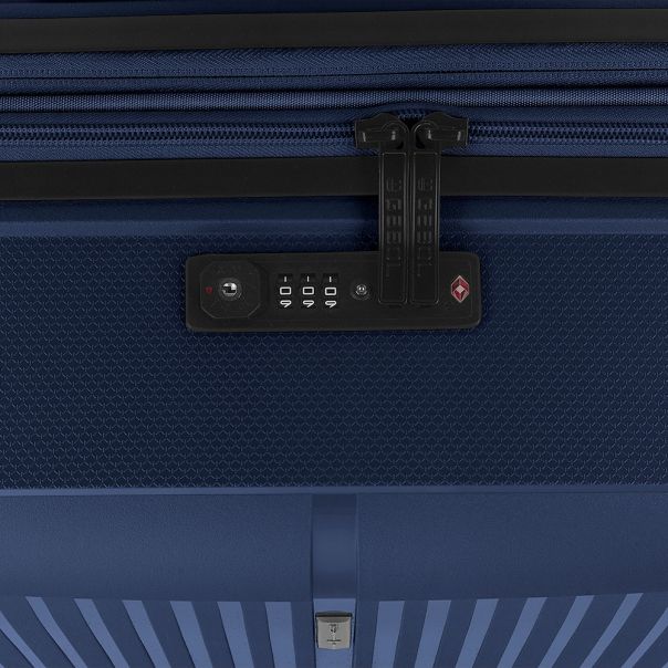 GABOL Kofer - proširivi 51x75x31/34cm 109/119.6L Brooklyn, metalik plava - 16KG123947E