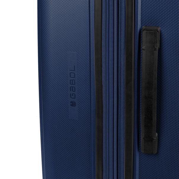 GABOL Kofer - proširivi 51x75x31/34cm 109/119.6L Brooklyn, metalik plava - 16KG123947E