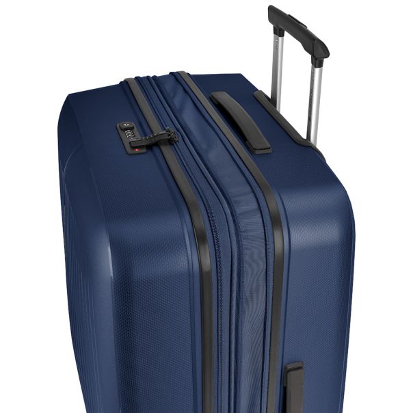 GABOL Kofer - proširivi 45x65x27/30cm 70/77.8L Brooklyn, metalik plava - 16KG123946E