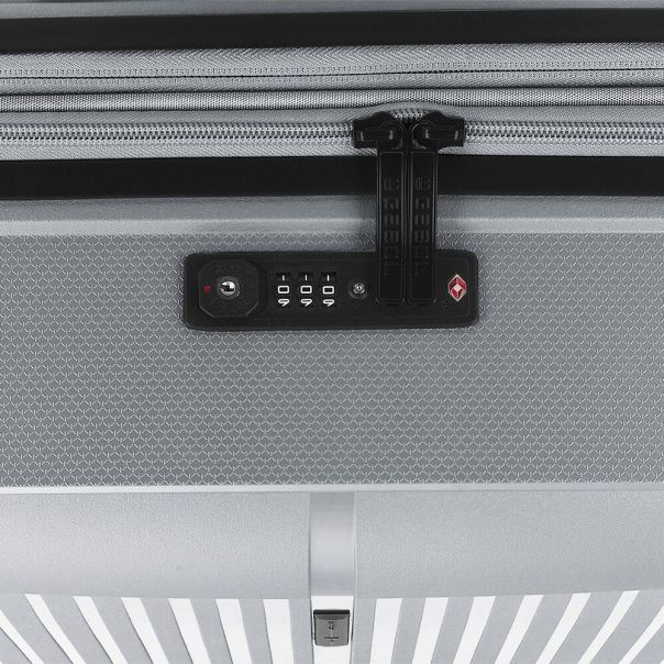 GABOL Kofer - proširivi 51x75x31/34cm 109/119.6L Brooklyn, srebrna - 16KG123947S