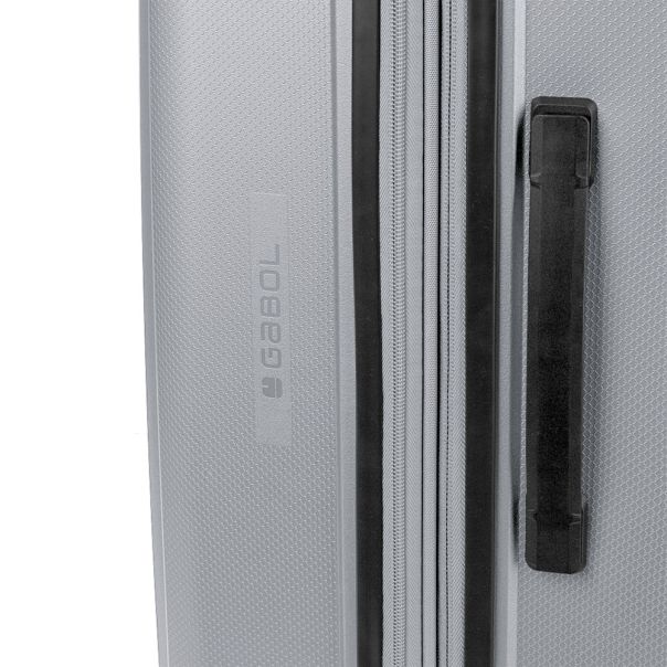 GABOL Kofer - proširivi 51x75x31/34cm 109/119.6L Brooklyn, srebrna - 16KG123947S