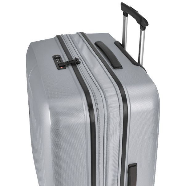 GABOL Kofer -proširivi 45x65x27/30cm 70/77.8L Brooklyn, srebrna - 16KG123946S