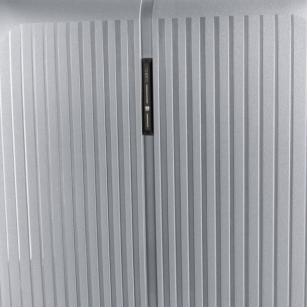 GABOL Kofer -proširivi 45x65x27/30cm 70/77.8L Brooklyn, srebrna - 16KG123946S