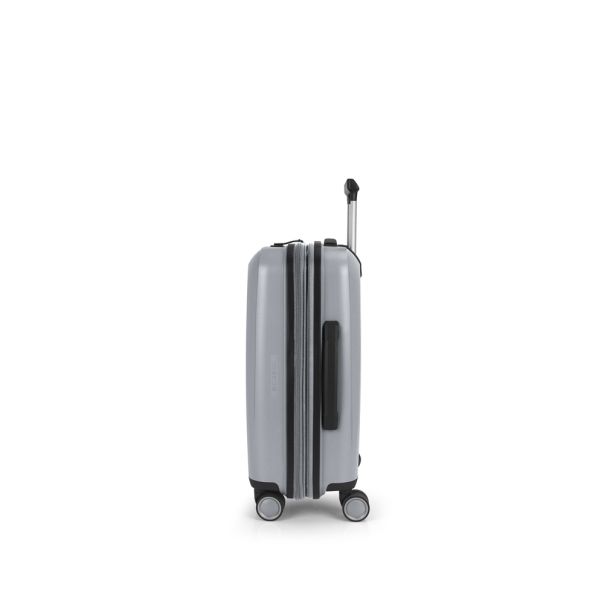 GABOL Kabinski kofer - proširivi 40x55x20/25cm 41.7/47.4L Brooklyn, srebrna - 16KG123922S