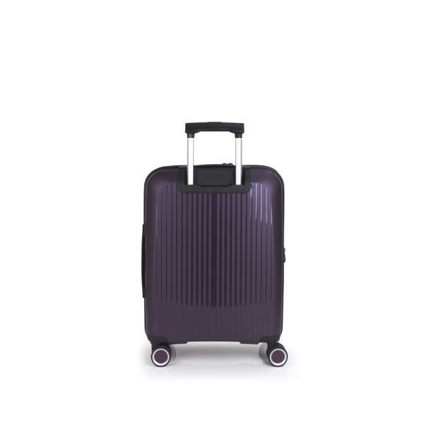 GABOL Kabinski kofer sa odeljkom za laptop - proširivi 40x55x22/25cm 41.7/47.4L Brooklyn, metalik ljubičasta - 16KG123923L