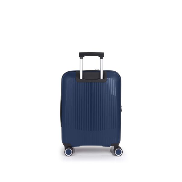 GABOL Kabinski kofer sa odeljkom za laptop - proširivi 40x55x22/25cm 41.7/47.4L Brooklyn, metalik plava - 16KG123923E