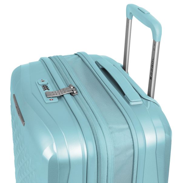 GABOL Kofer - proširivi 44x64.5x28/31cm 72.5/80.2L Queens, tirkizna - 16KG125046W