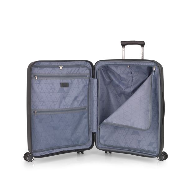 GABOL Kofer - proširivi 45x65x27/30cm 70/77.8L Brooklyn, metalik siva - 16KG123946C