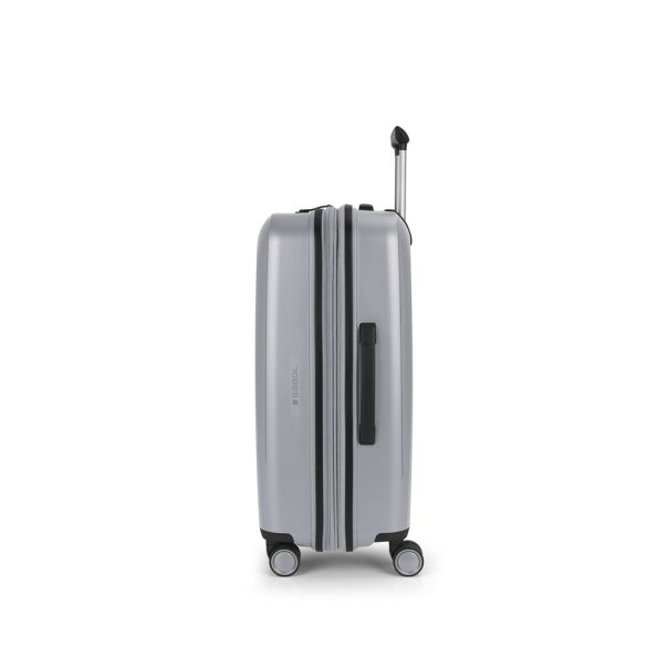 GABOL Kofer -proširivi 45x65x27/30cm 70/77.8L Brooklyn, srebrna - 16KG123946S