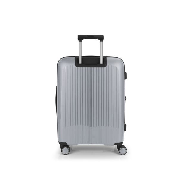 GABOL Kofer -proširivi 45x65x27/30cm 70/77.8L Brooklyn, srebrna - 16KG123946S